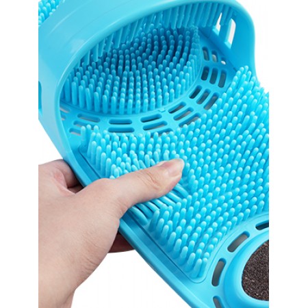 Meidong Silicone Shower Foot Scrubber Personal Foot Massage and Cleaning, Non-slip Foot Scrubber for Men and Women